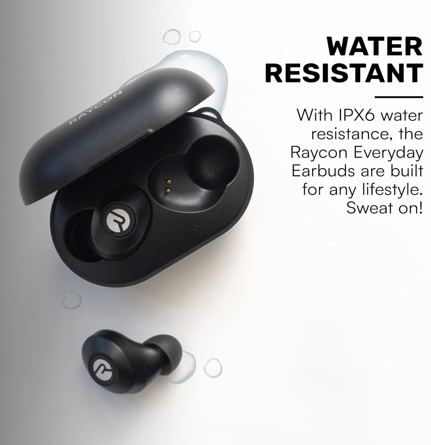 Raycon Every Day In-Ear True Wireless Bluetooth Earbuds - RBE745-21E (White) - $50