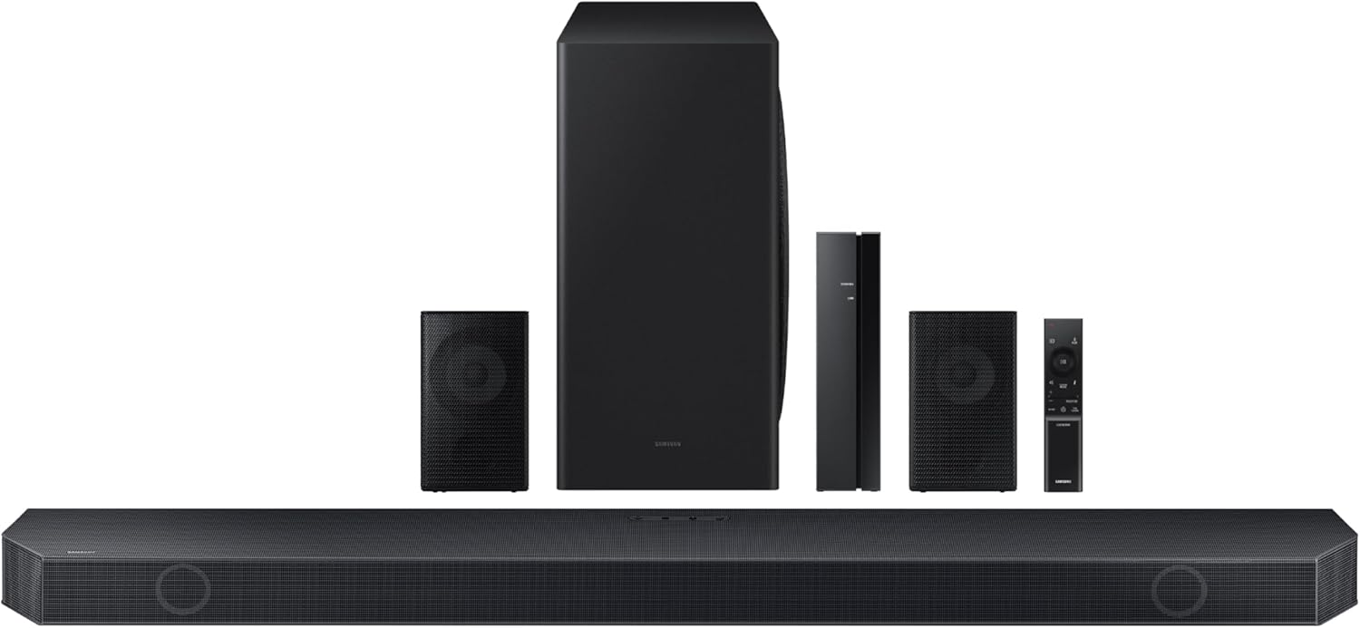 SAMSUNG HW-Q910D 9.1.2 ch Soundbar w/Dolby Audio, Surround Sound Expansion - $660