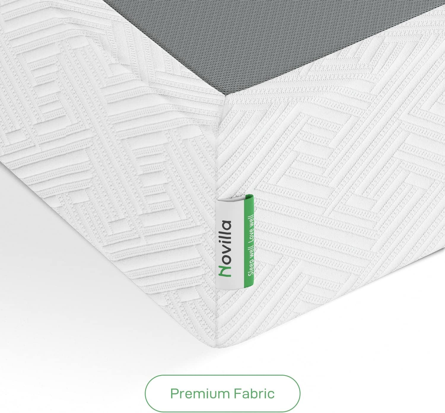 Novilla Full Box Spring，8 Inch Metal Box Spring Supports for All Types of Mattress - $90