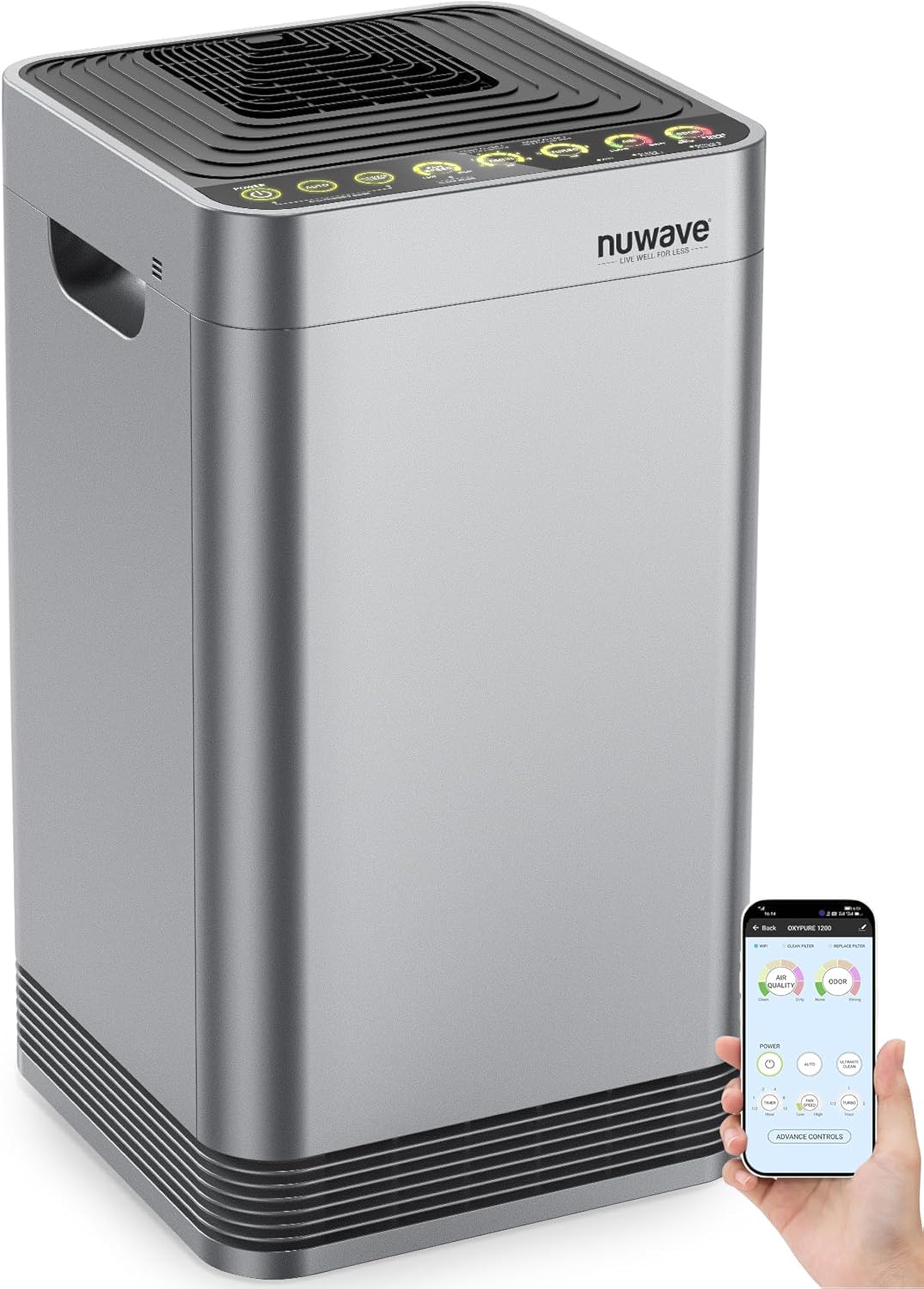 Nuwave Whole House Air Purifiers, Oxypure Smart Air Purifier - $520