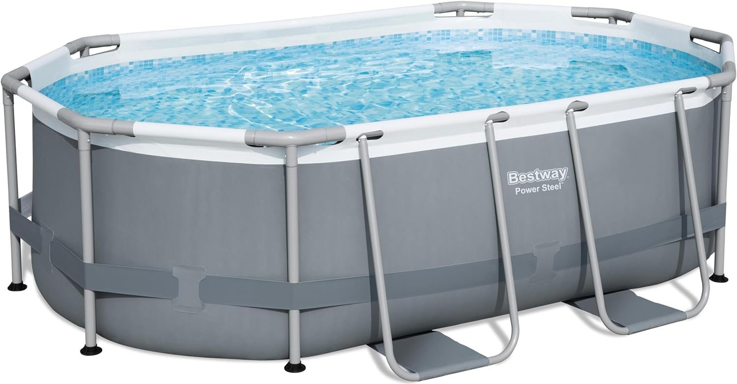 Bestway Oval Above Ground Pool Set (10' x 6'7" x 33") - $210