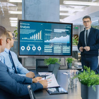 Interactive Whiteboard, 65'' 4K UHD Smart Whiteboard (No Stand just Wall Mount) - $965
