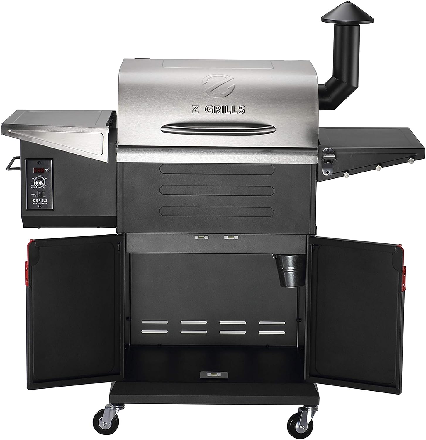 Z GRILLS Grill & Smoker 8 in 1 Grill 600D3E Wood Pellet Grill & Electric Smoker - $275