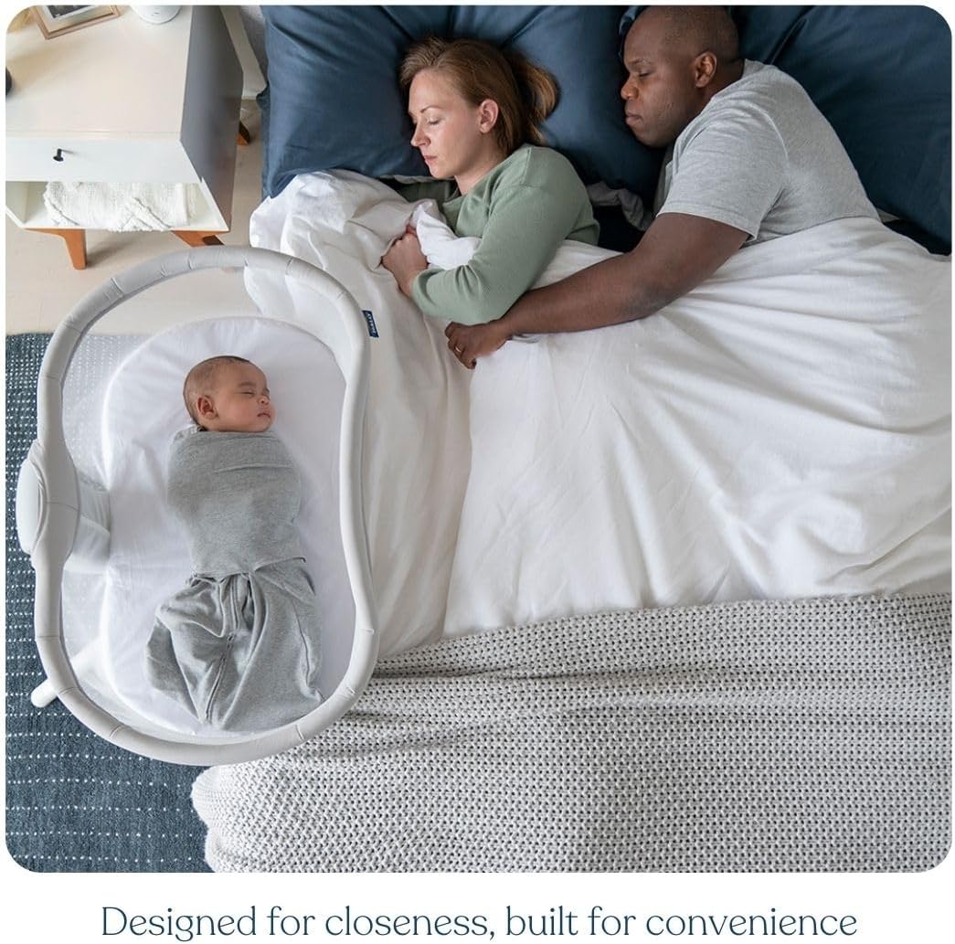 HALO BassiNest Swivel Sleeper 3.0 – Over-Bed Baby Bassinet with 360 Rotation - $190