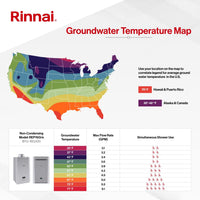 Rinnai REP160iN Smart-Circ Non-Condensing Natural Gas Tankless Water Heater - $570