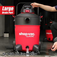 Shop-Vac 14 Gallon 6.5-Peak HP Wet/Dry Vacuum with with Filter, Hose and Acc. - $140