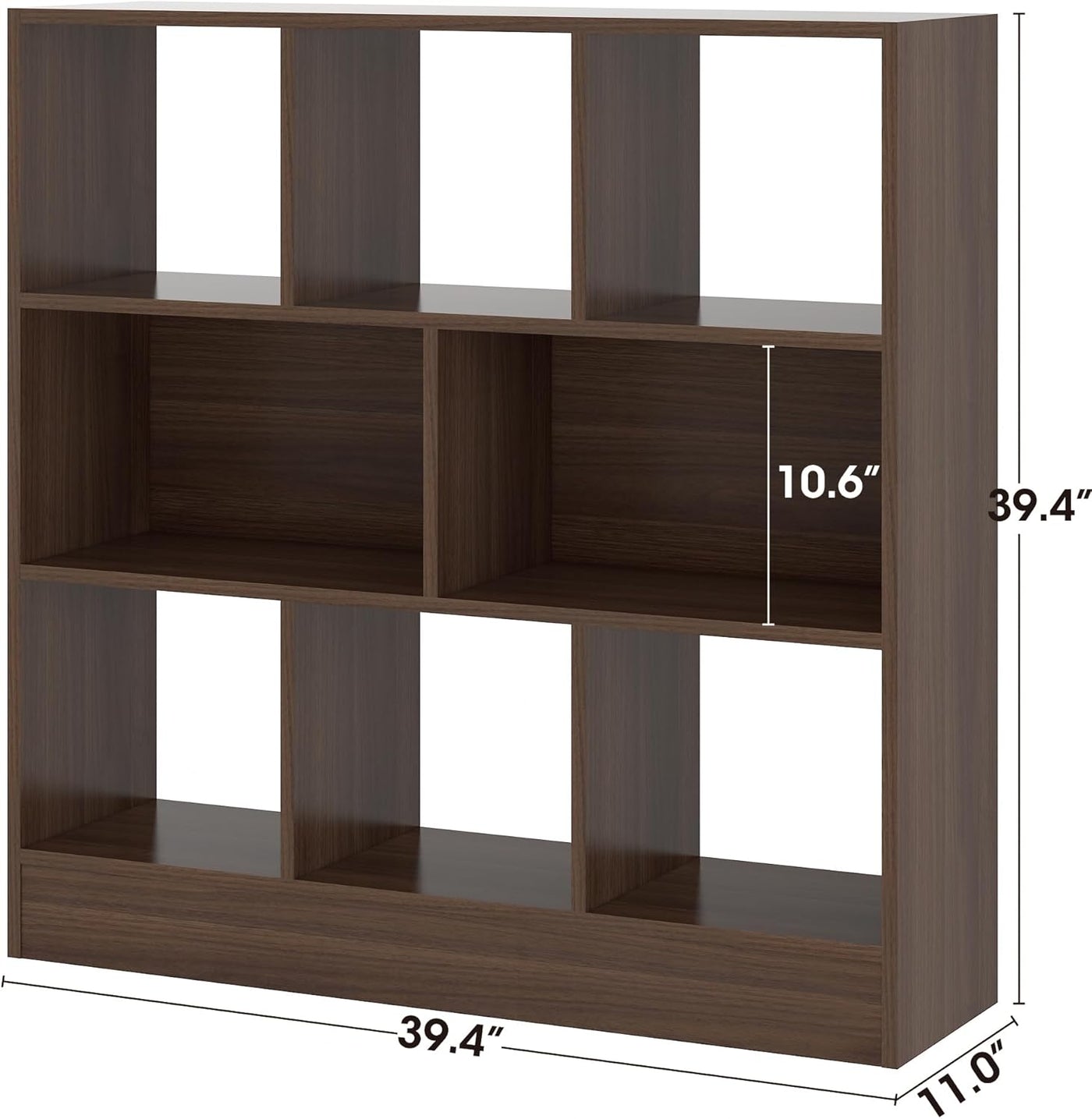 WAHEY Bookcase, 8 Cube Open Storage Organizer Display Bookshelf, HOFB022 - $45