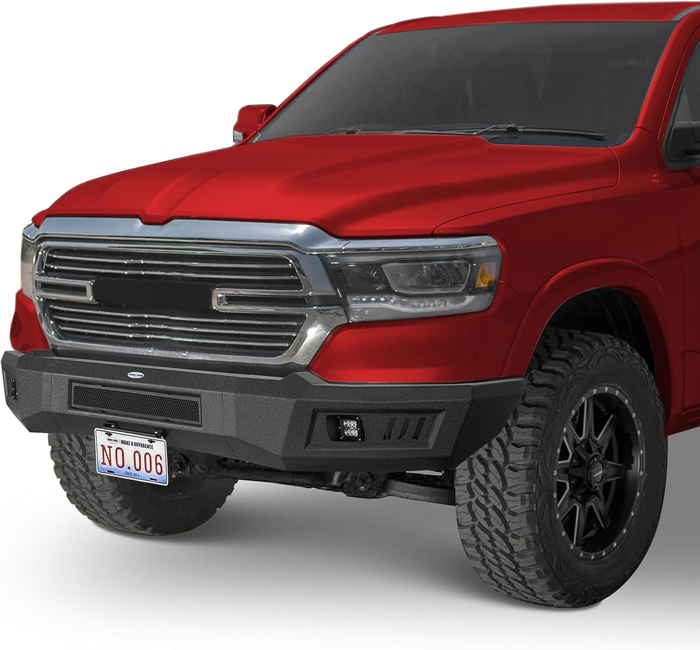 Hooke Road 19-24 Ram 1500 Full-Width Front Bumper for for Dodge Ram 1500 2019-2024 - $300