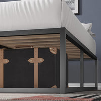 ZINUS Joseph Metal Platforma Bed Frame, Twin - $70