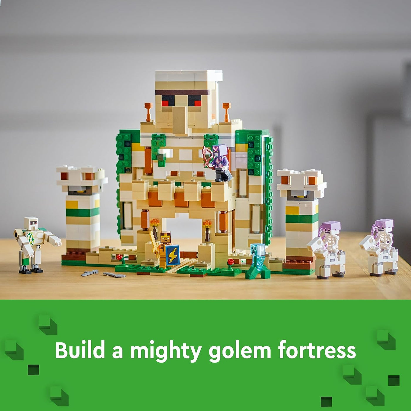 LEGO Minecraft The Iron Golem Fortress 21250 Building Toy Set - $70
