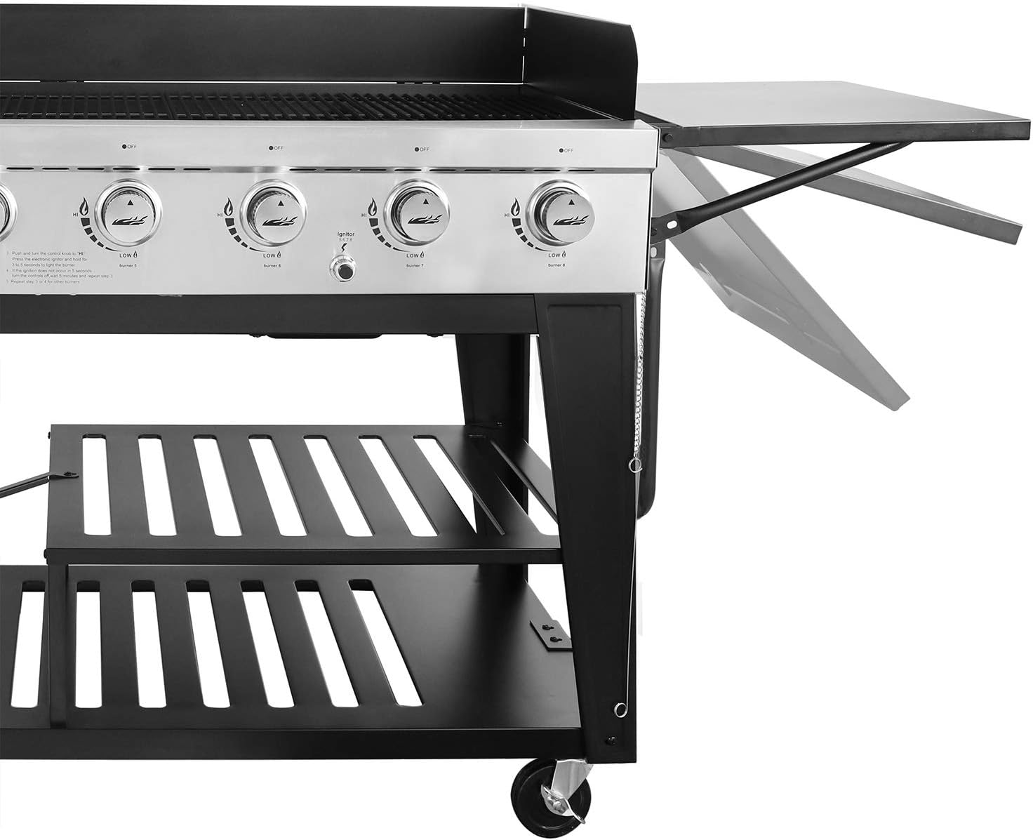 Royal Gourmet 8-Burner Gas Grill, 104,000 BTU Liquid Propane Grill - $285