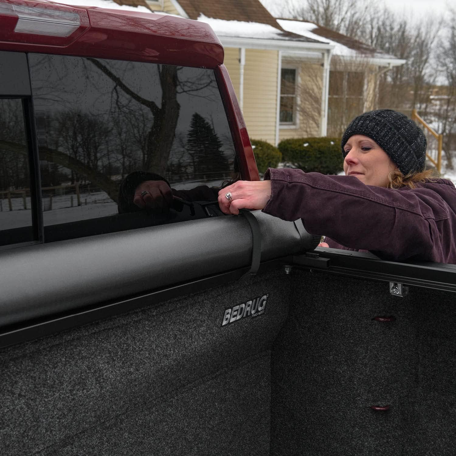 Gator ETX Soft Roll Up Truck Bed Tonneau Cover | 53205 6' 4" Bed (76.3") - $130