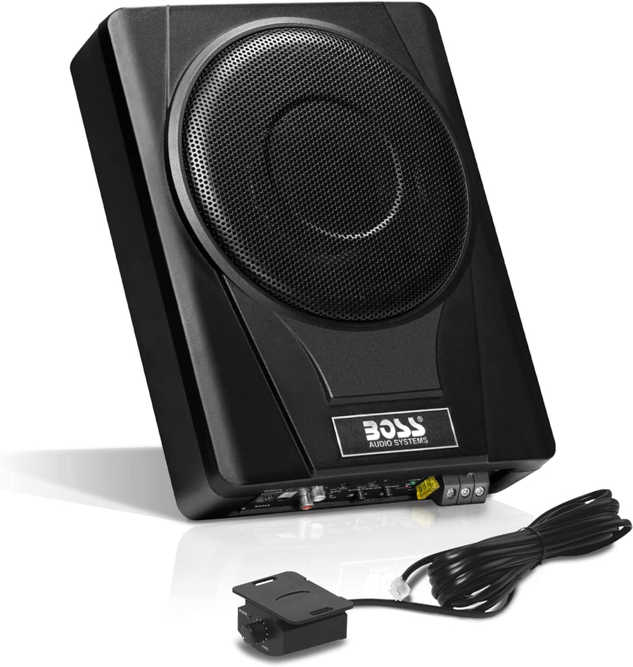BOSS Audio Systems BASS8 8 Inch Under Seat Powered Car Subwoofer - $60