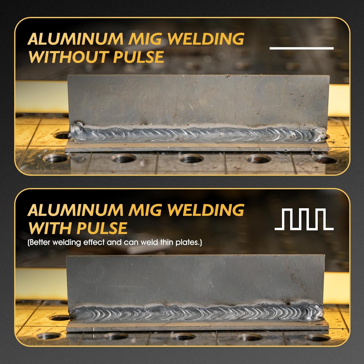 TOOLIOM Aluminum MIG Welder with Pulse 250A 110V/220V Dual Voltage 5 in 1 - $210