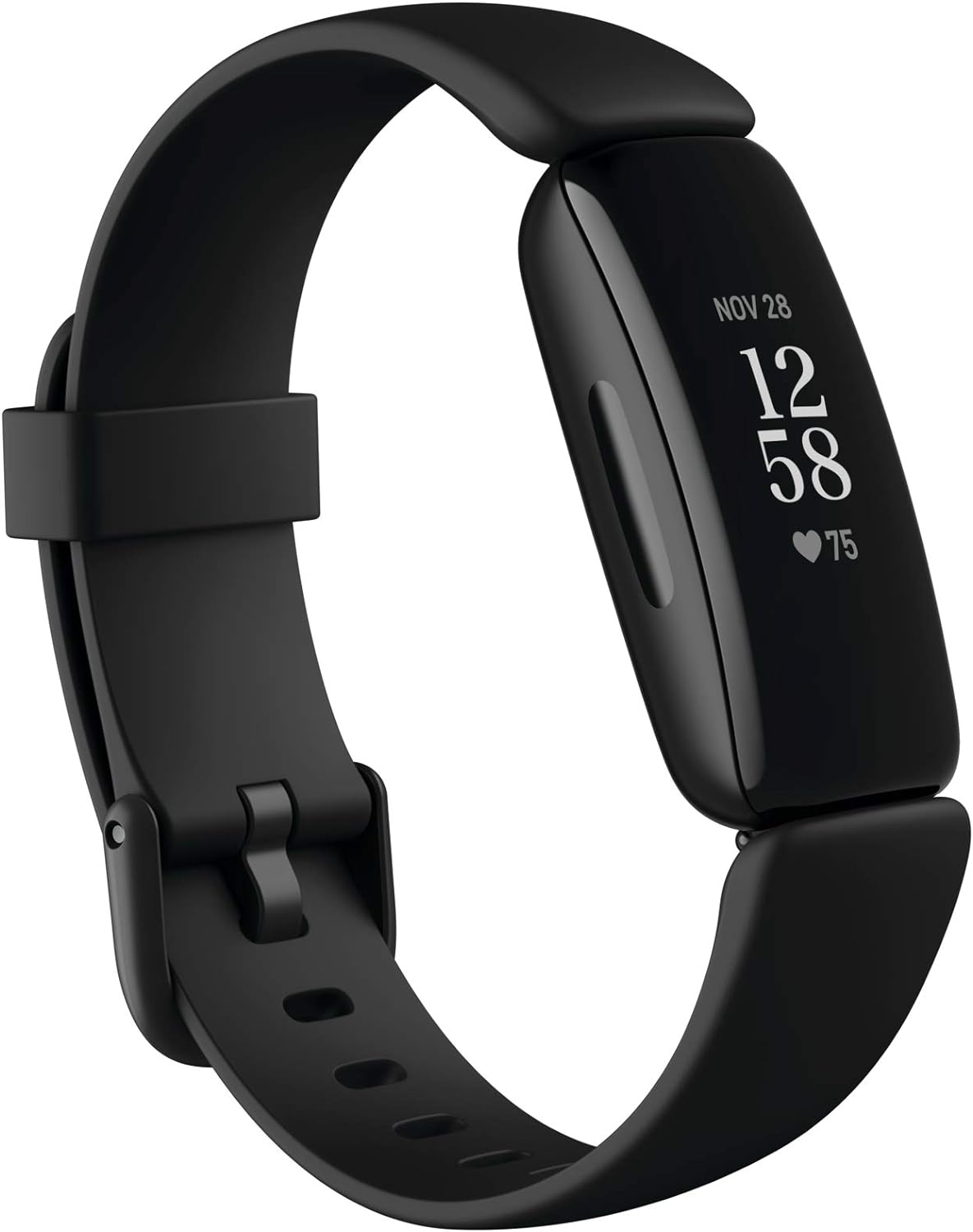 Fitbit Inspire 2 Health & Fitness Tracker, Black/Black (S & L Bands Included) - $50