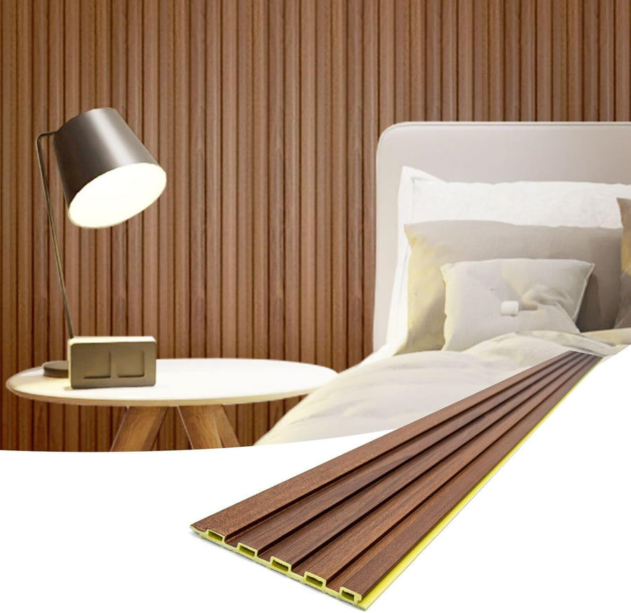 Art3d Slat Wall Panels, WPC Soundproof 3D Wall Paneling for Interior Wall Decor - $90