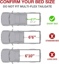 5'7"(67.4") Hard Tri-Fold Tonneau Cover Fit 2009-2024 Ram 1500 (Without Ram Box) - $310