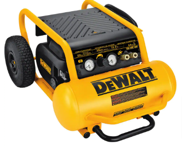 DEWALT 4.5 Gal. Portable Electric Air Compressor - $285