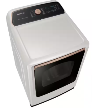 Samsung 7.4 cu. ft. Smart High-Efficiency Vented Electric Dryer - $720