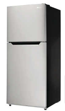 Danby 10.1 cu. ft. Top Freezer Refrigerator in Stainless Steel, Counter Depth - $420