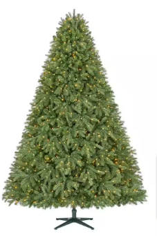 Home Accents Holiday 7.5 ft. Aldon Balsam Fir Pre-Lit LED Artificial Tree - $180