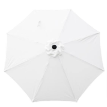 Bond 9 ft. Aluminum Market Patio Umbrella in Simply White - $60