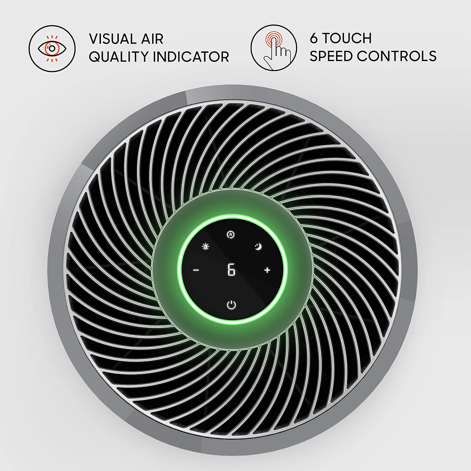 Sharper Image PURIFY 9 Whole Room Air Cleaner - Thumbnail 2