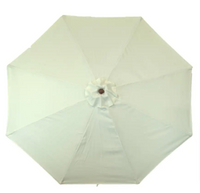 DestinationGear 9 ft. Classic Wood Market Patio Umbrella in Natural Polyester - $70