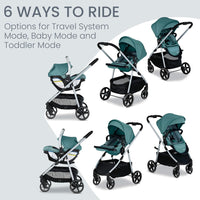 Britax Willow Grove SC Baby Travel System, Infant Car Seat and Stroller Combo - $400