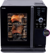 GE Profile Smart Indoor Smoker with Active Smoke Filtration, Black - $480