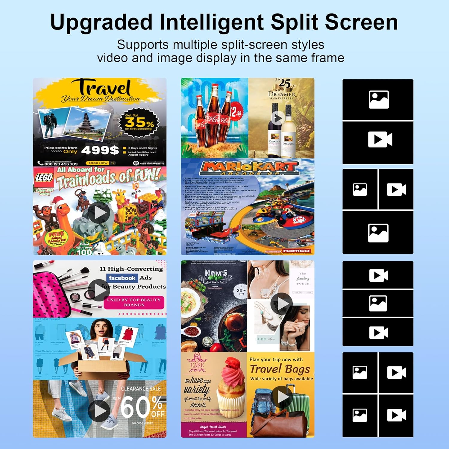 49" Indoor Digital Signage, 4K LCD Touch Screen Digital Signage Displays - $845