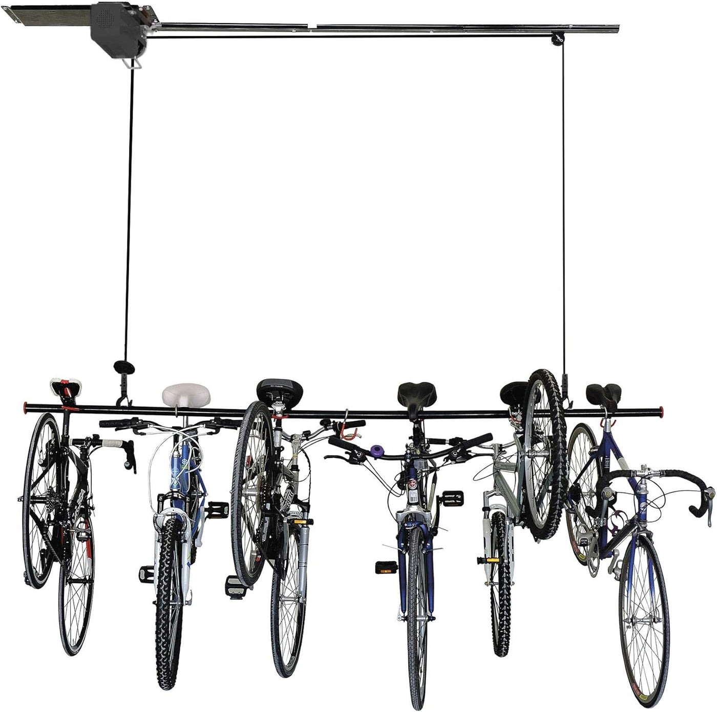 68221 Motorized 8 Bike Lift, Black - $250