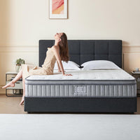 IEI Full Size Mattress, 10 inch Hybrid Full Mattress in a Box - $110