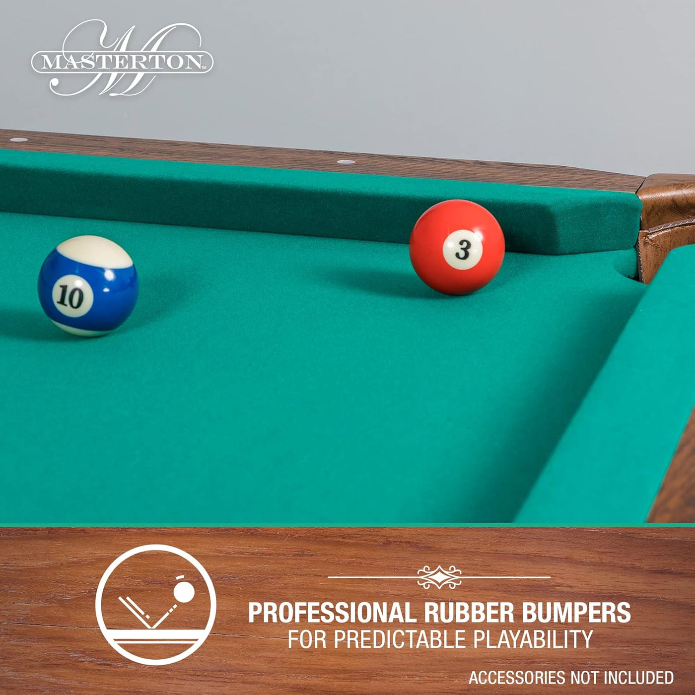 EastPoint Sports Masterton Billiard Bar-Size Pool Table 87 Inch or Cover - $1020