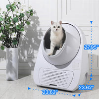 CATLINK Self Cleaning Cat Litter Box, Automatic , Double Odor Removal - $300