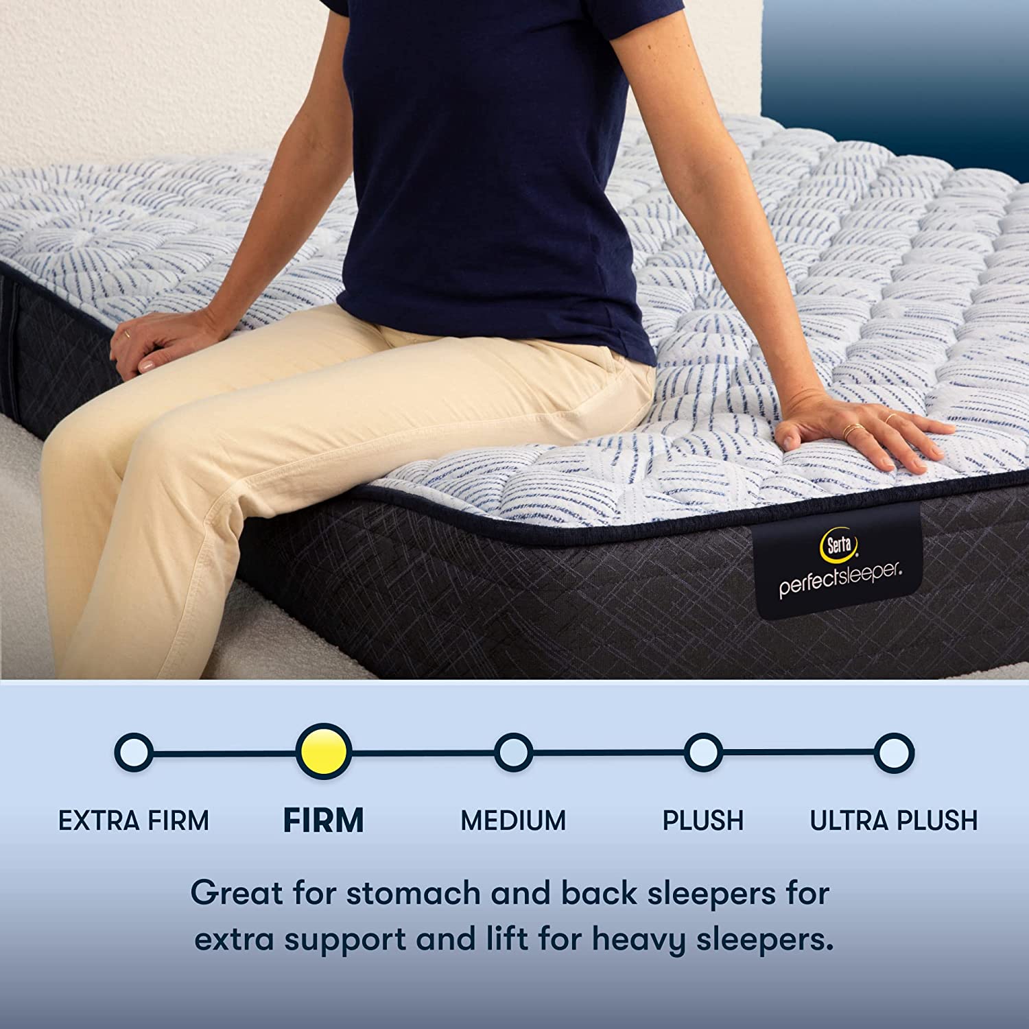Serta Perfect Sleeper, Queen,12" Firm Memory Foam Hybrid Mattress (Out of Box) - $540
