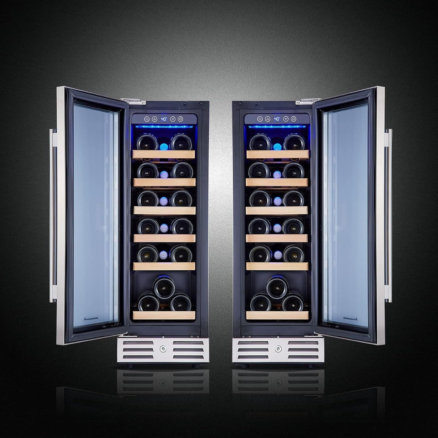 Kalamera Mini Fridge 18 Bottle - 12 inch Wine Cooler Refrigerator - $200