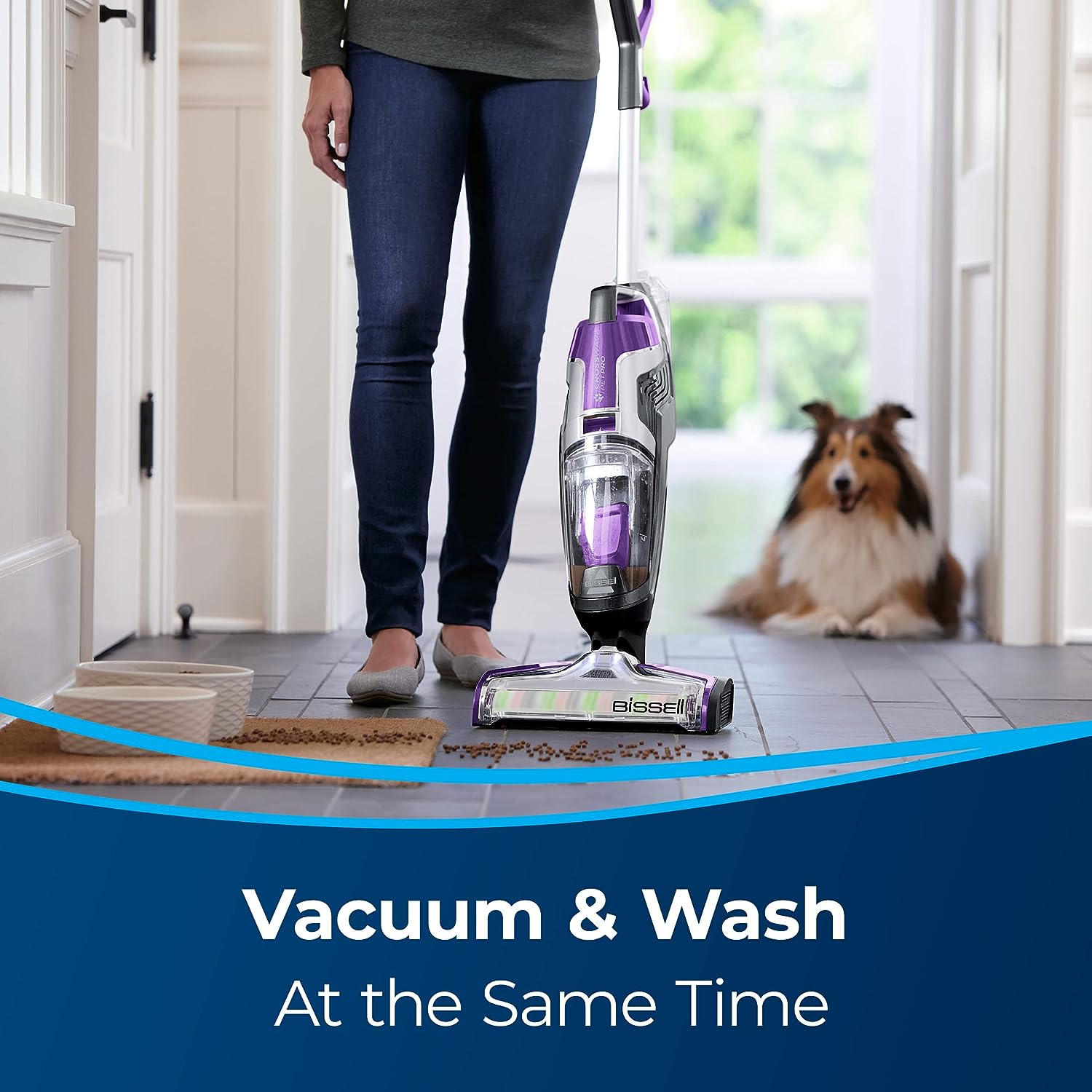 BISSELL Crosswave Pet Pro All in One Wet Dry Vacuum Cleaner and Mop - $195