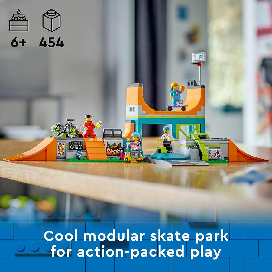 LEGO City Street Skate Park 60364 Building Toy Set - $40