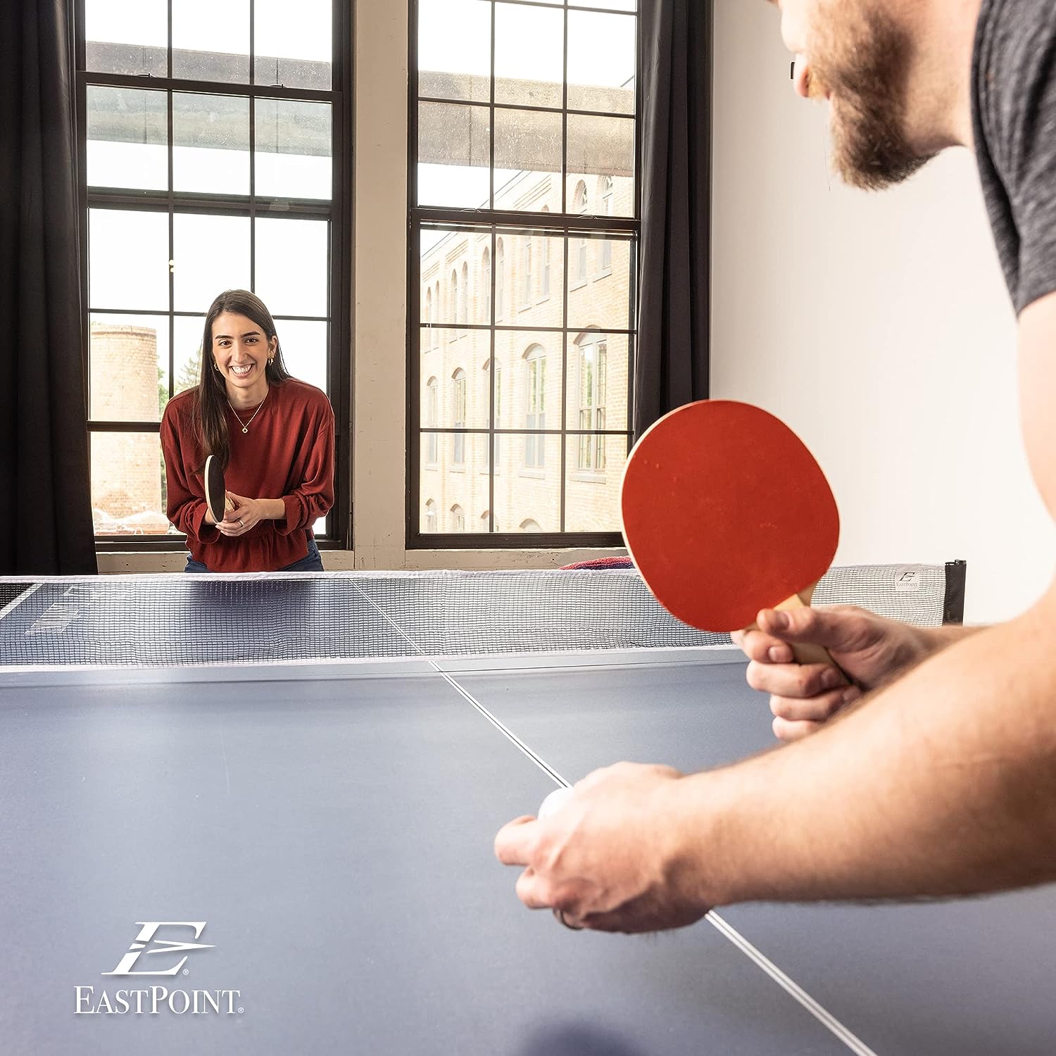 EastPoint Sports Ping Pong Conversion Top, Foldable Table Tennis Topper - $120