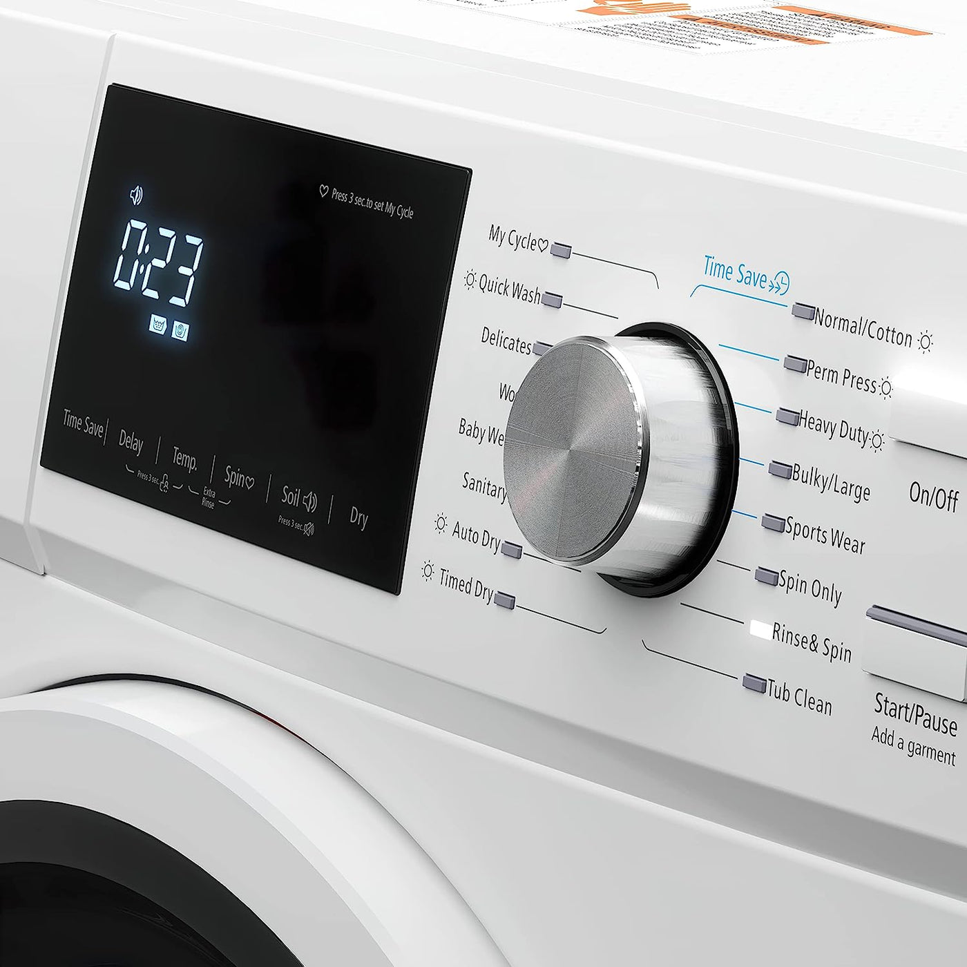 KoolMore 2-in-1 Front Load Washer and Dryer Combo, 2.7 Cu. Ft. (Slightly Damaged) - $675
