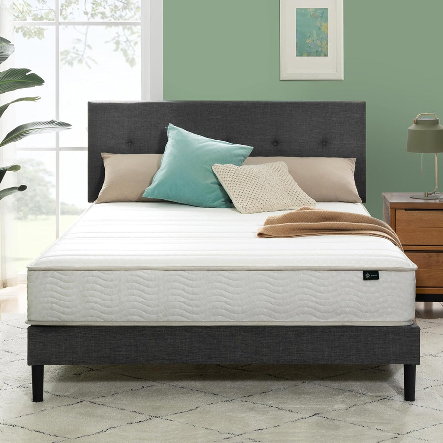 ZINUS 8 Inch Foam and Spring Hybrid Mattress [New Version], King - $140