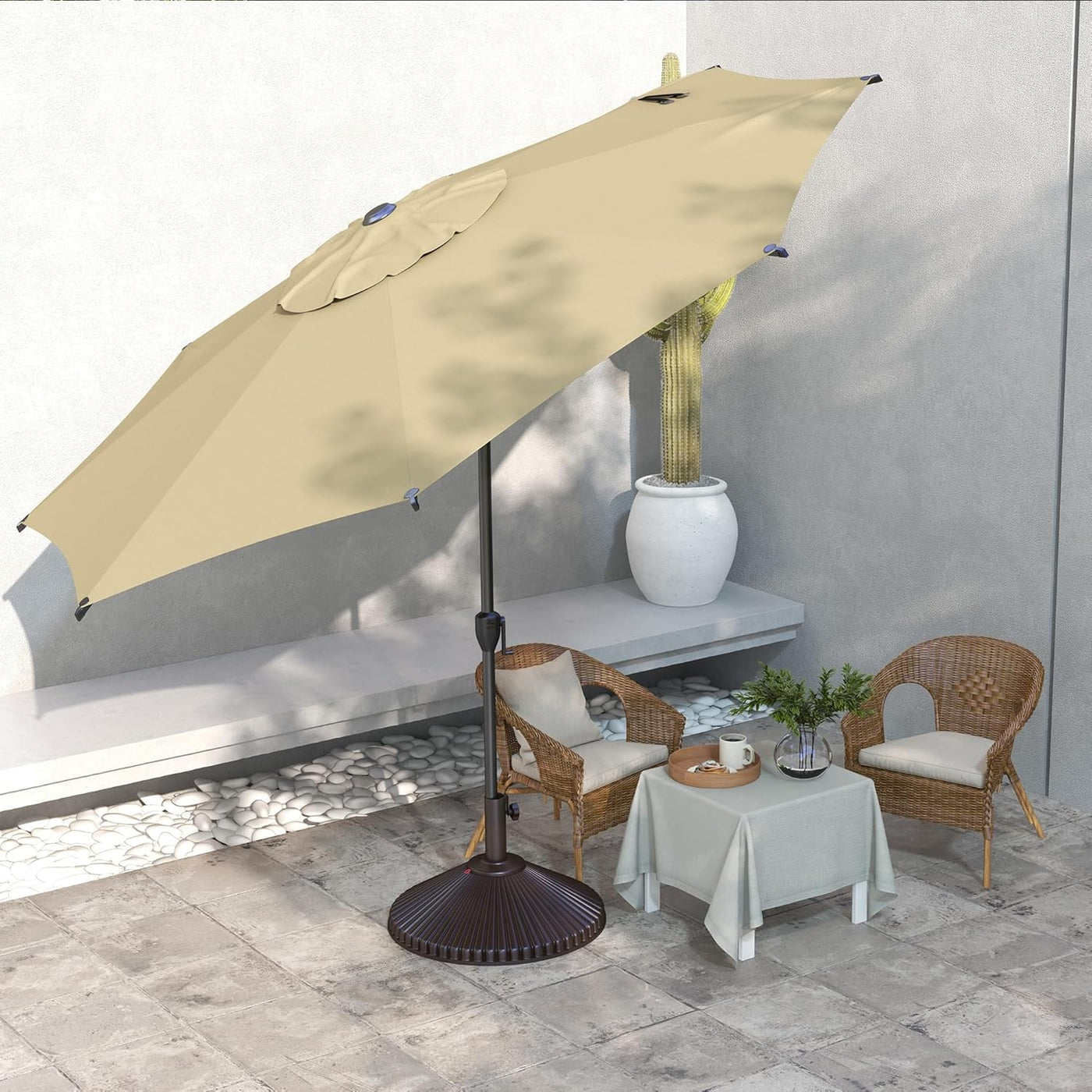 Abba Patio 9FT Lyon Outdoor Patio Umbrella Outdoor Table Umbrella - $30