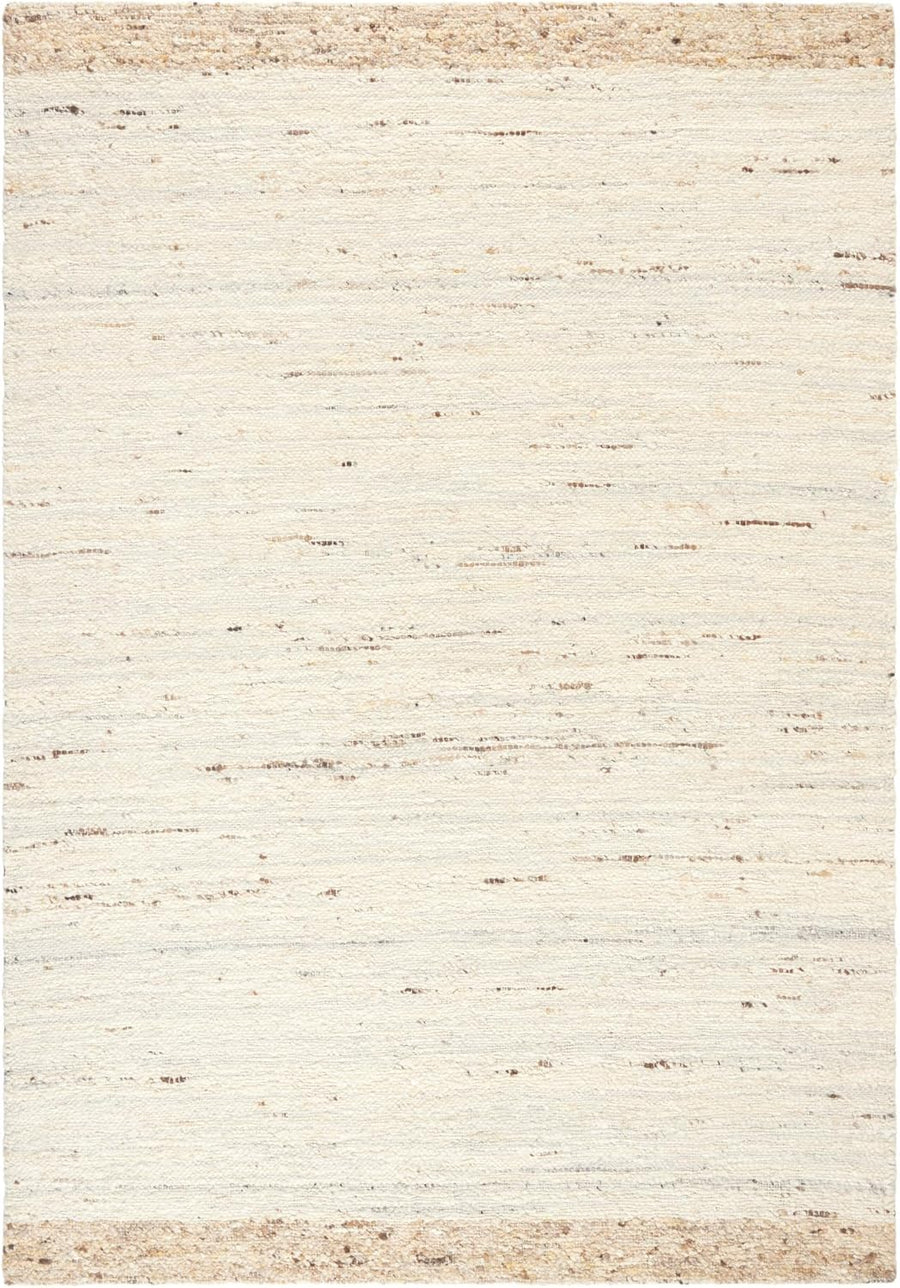 TOWN & COUNTRY TERRA Montana Textured Border Handcrafted 100% Wool Area Rug - $235