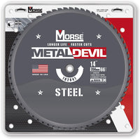 Morse Metal Devil CSM1466FSC, Circular Saw Blade, 14 inch, 1 Pack - $70