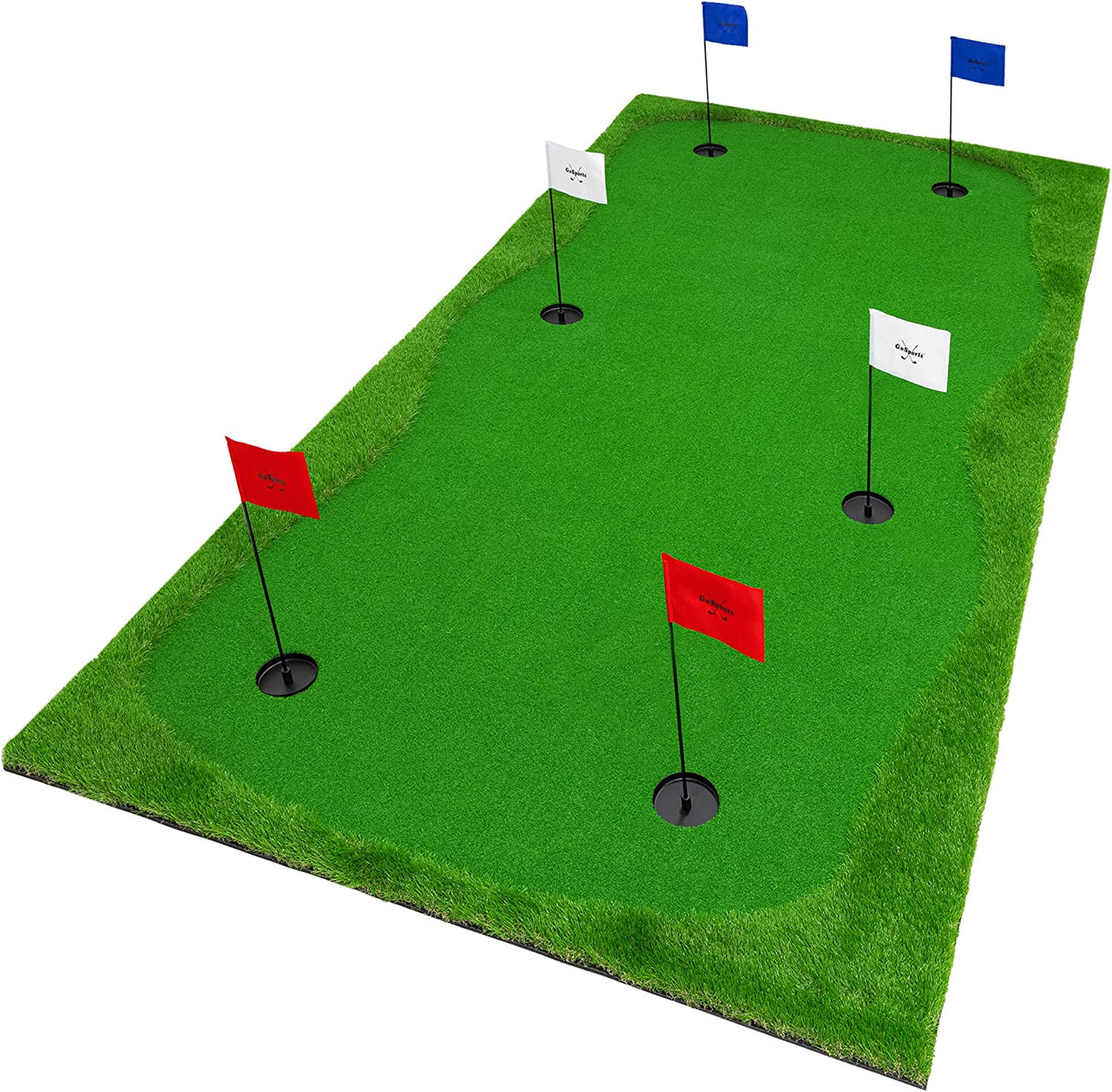 GoSports Golf Putting Green for Indoor & Outdoor Putting Practice -10ft x 5ft-$180