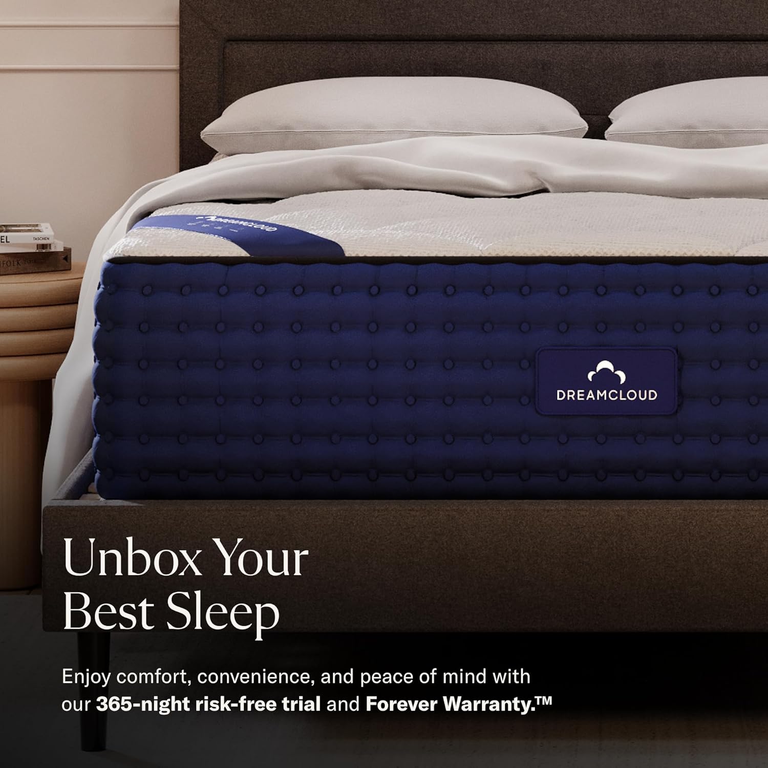 DreamCloud 14" Twin Mattress - Luxury Hybrid Gel Memory Foam - $280