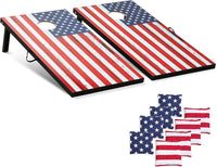 Cornhole Board Set Cornhole Games for Adults Portable Cornhole Sets Regulation - $45