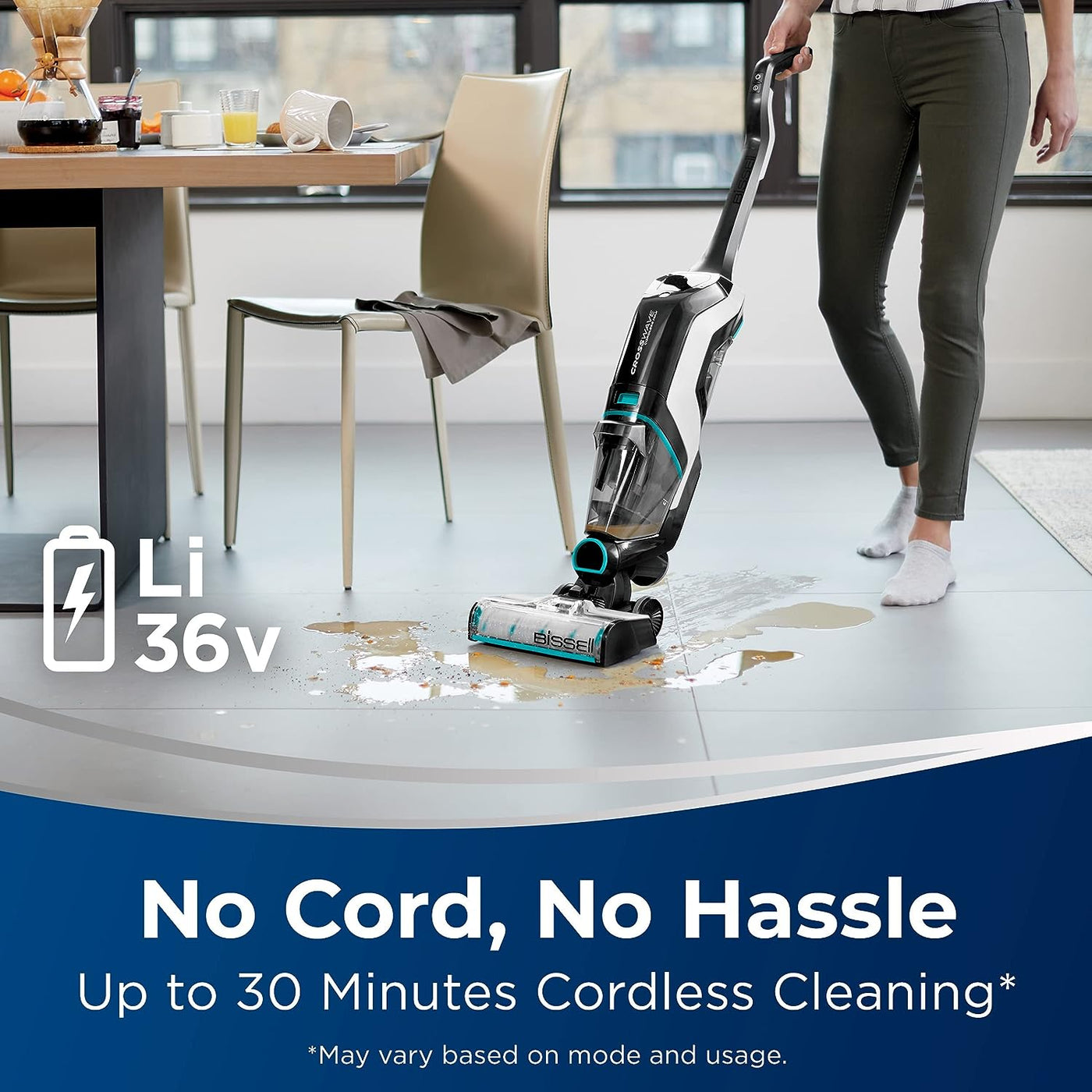 BISSELL CrossWave Cordless Max All in One Wet-Dry Vacuum Cleaner and Mop - $180