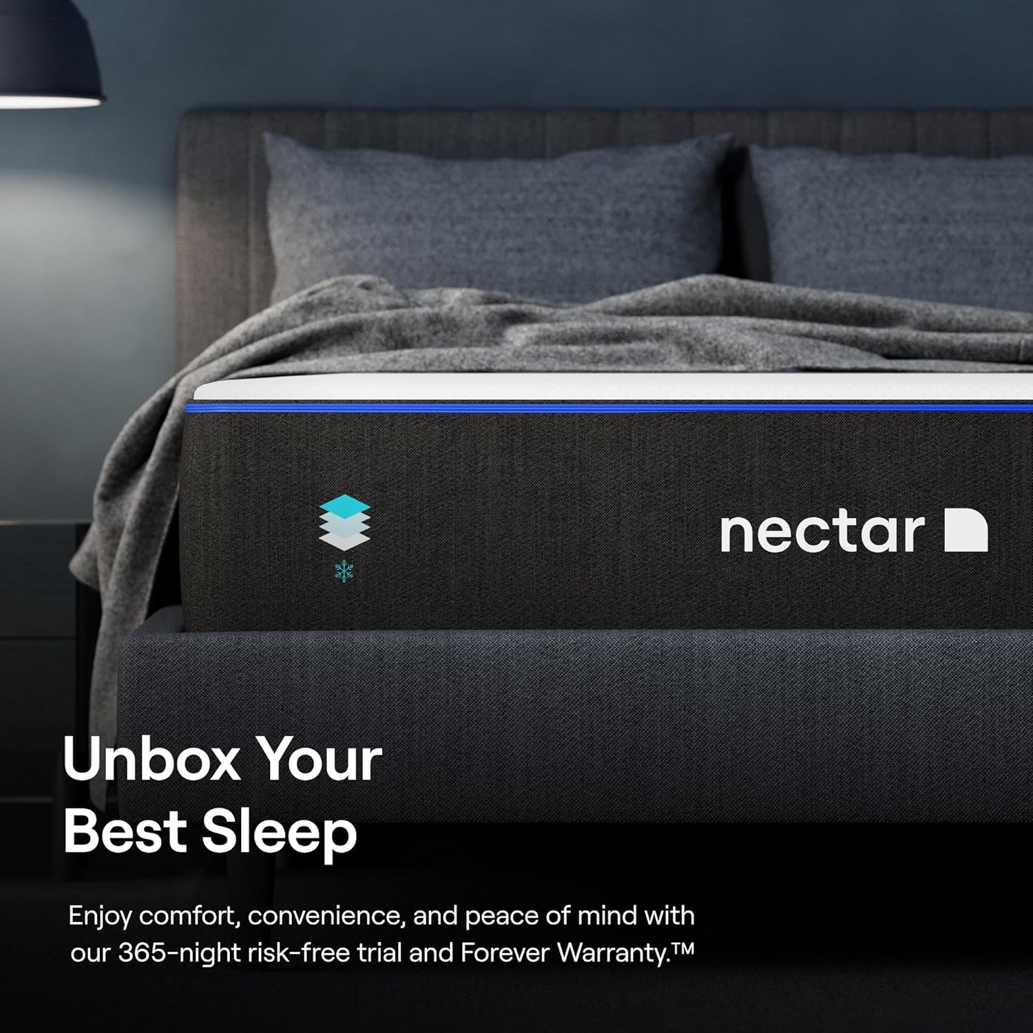 Nectar Twin Mattress 12 Inch - Medium Firm Gel Memory Foam - Cooling Comfort - $210